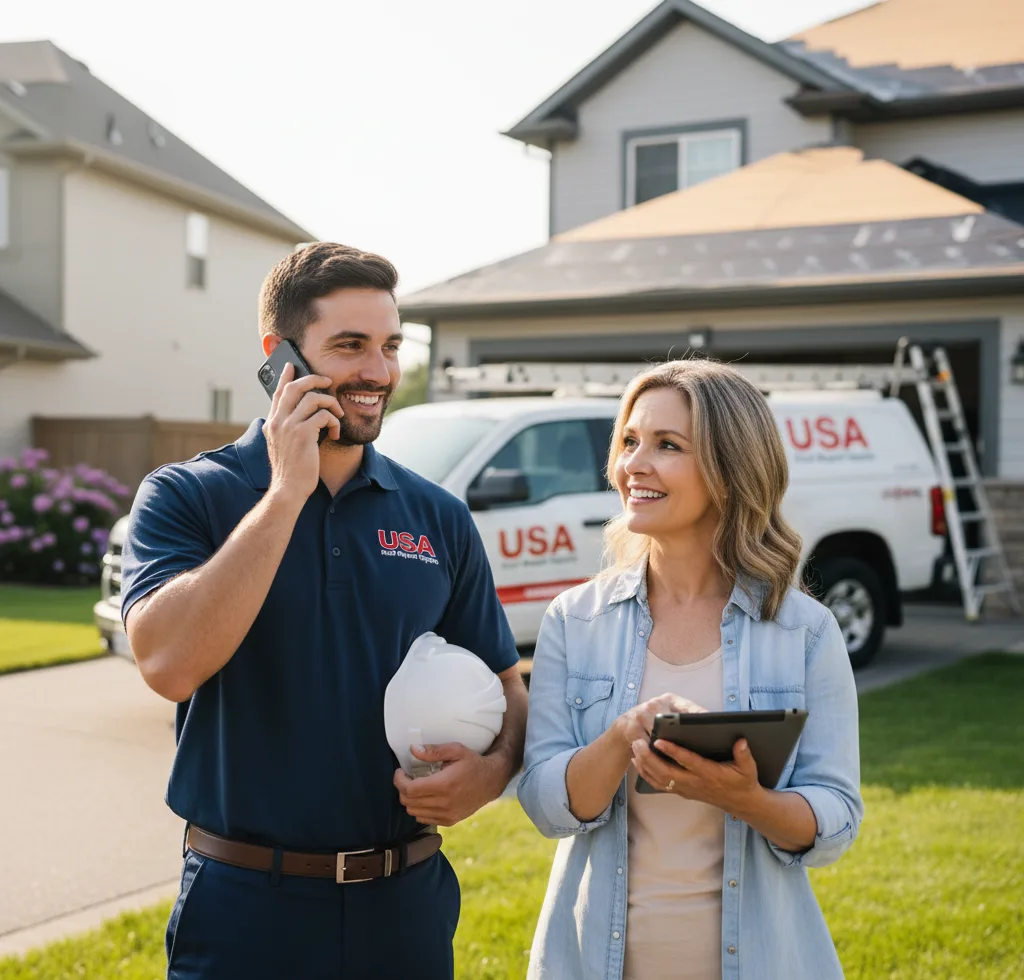 USA Roof Repair Experts customer support in Burns Flat